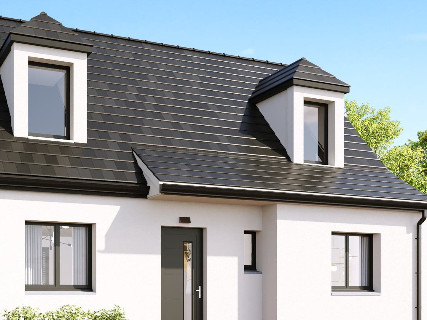 Terrain + maison 84 m²