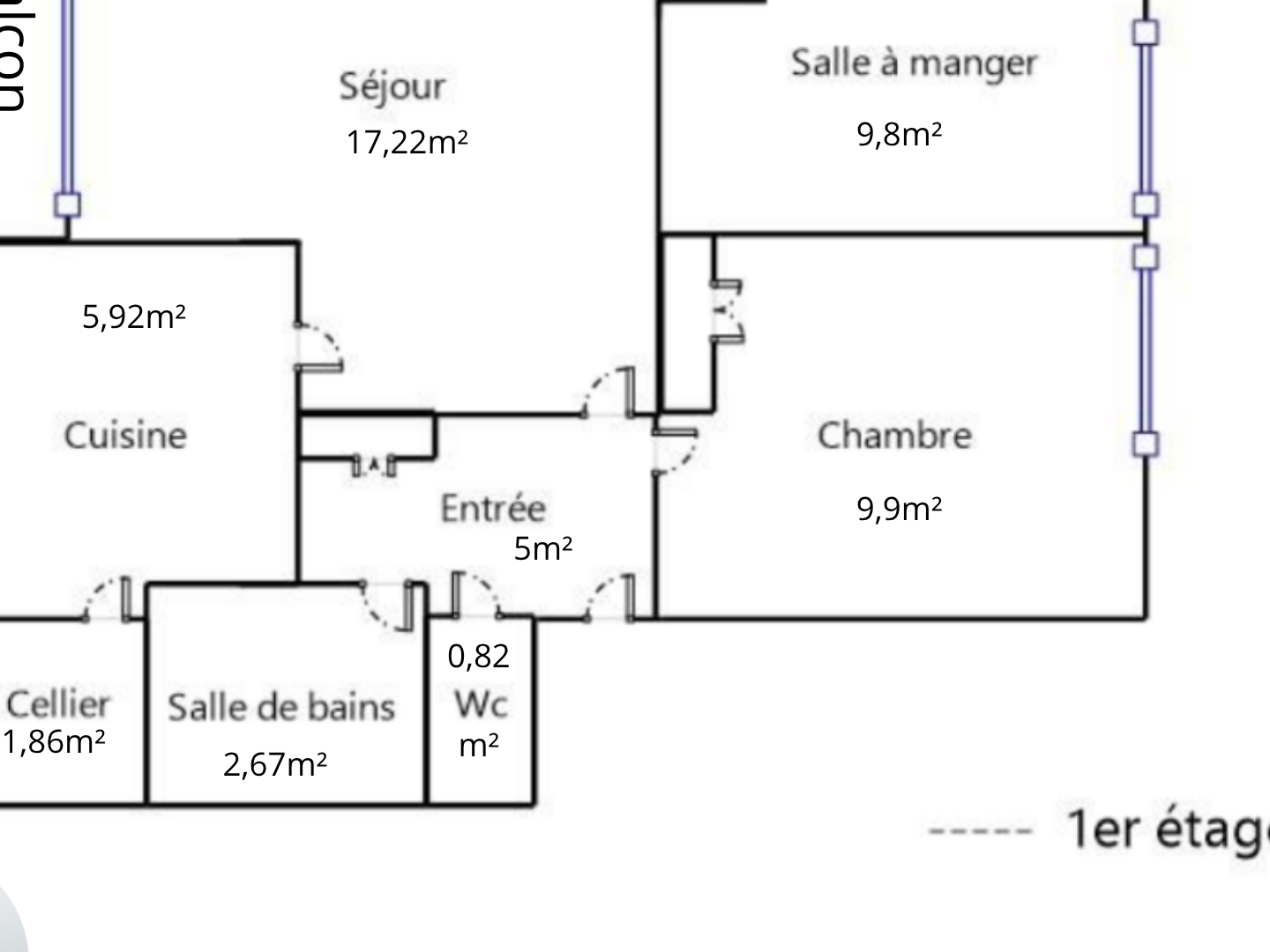 Appartement à vendre - 3 pièces - 54m2 - Sainte-Geneviève-... (91700)