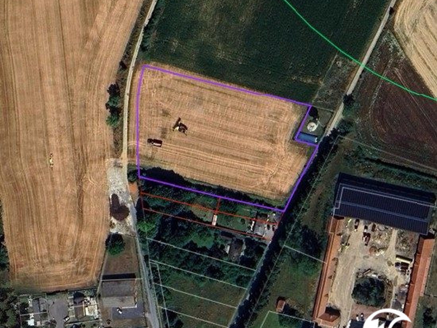 Terrain en individuel 1112 m²