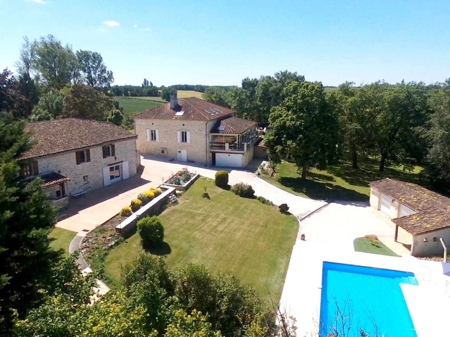 Maison à vendre - 14 pièces - 510m2 - Bourg-De-Visa (82190)