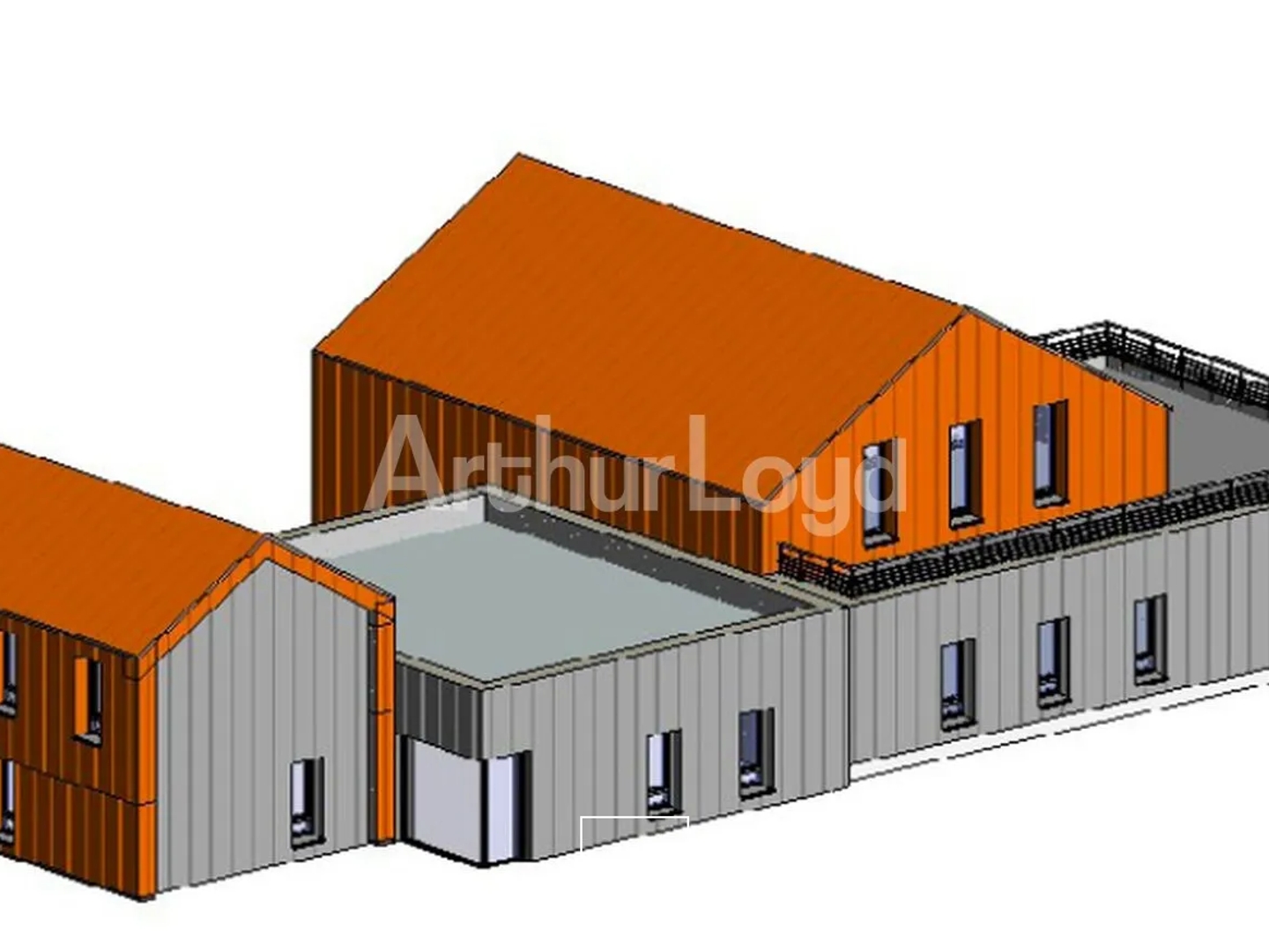 Locaux à vendre - 176m2 - Herlies (59134)