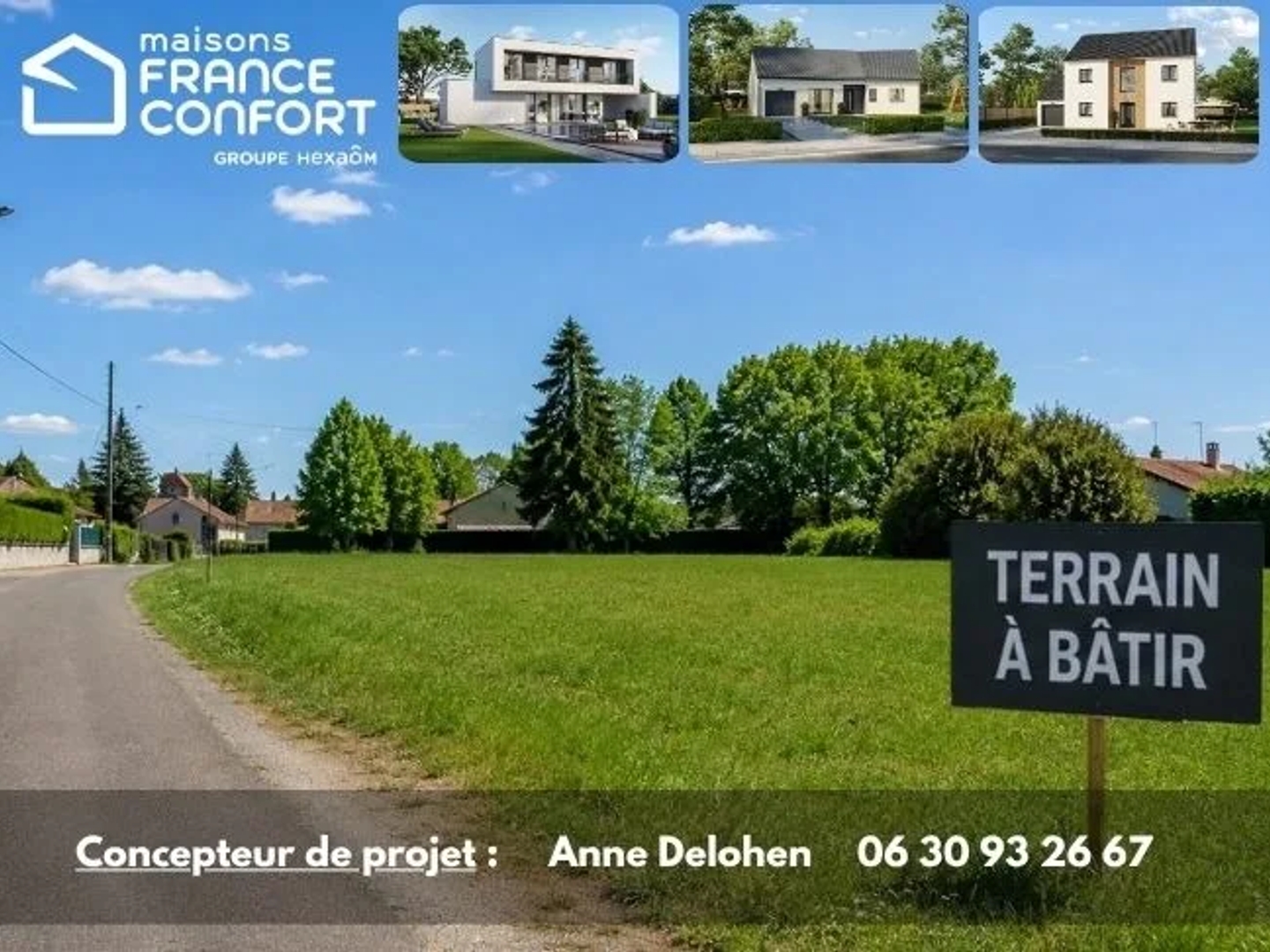 Terrain 426 m²