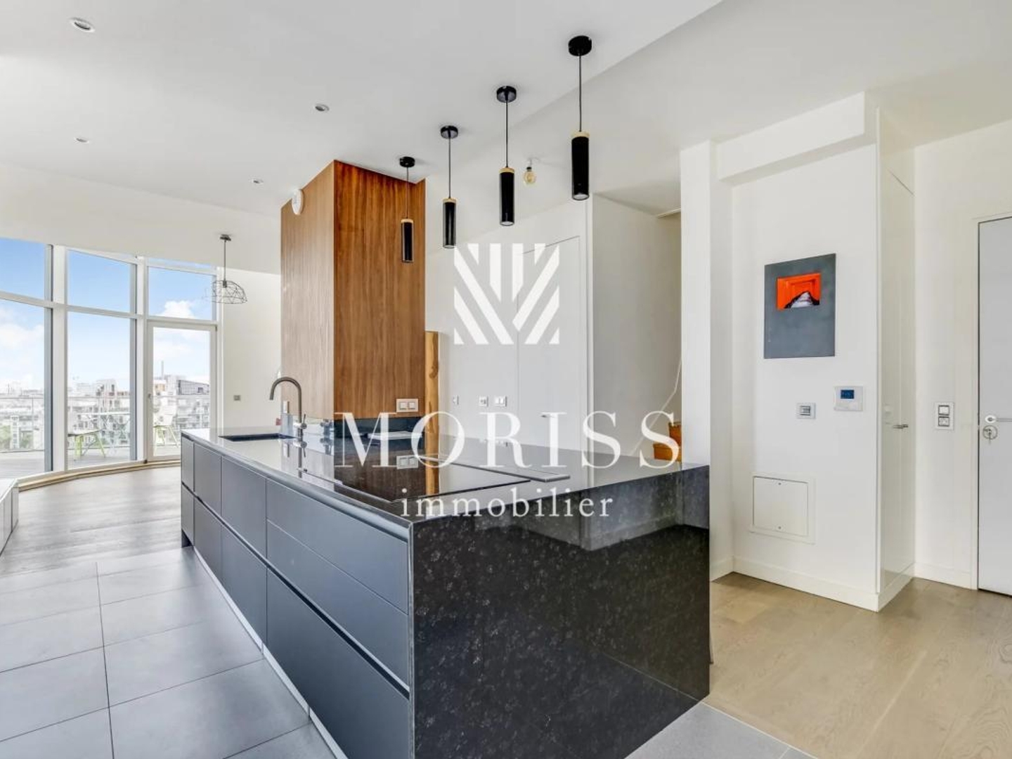 Appartement à vendre - 4 pièces - 98m2 - Paris 17e (75017)