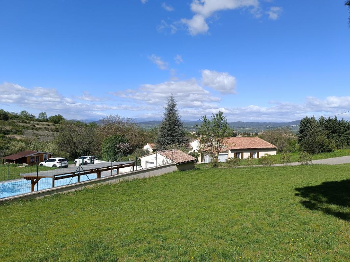 villa 4 chambres, piscine, grand terrain avec vue exceptionnelle