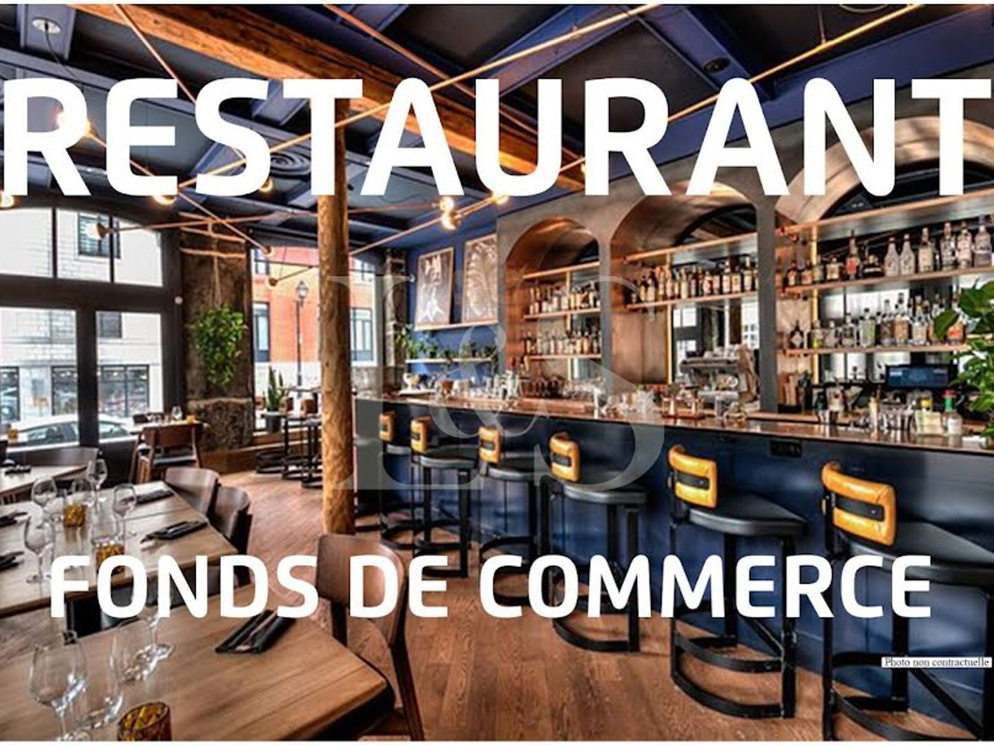 Fonds de commerce 3 pièces 120 m²
