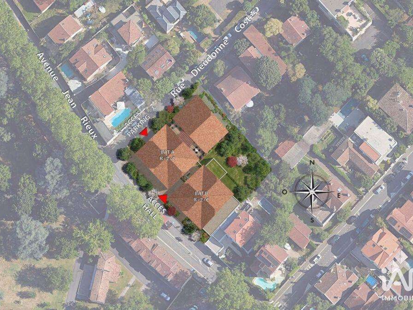 Appartement à vendre - 5 pièces - 136m2 - Toulouse (31000)