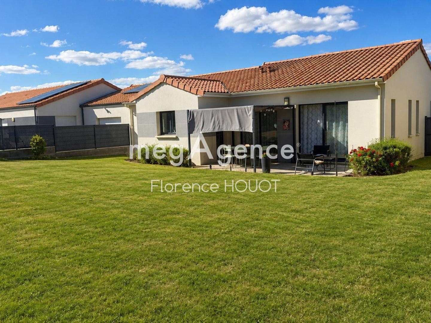 Plain-pied 2015, non mitoyen, plein sud
