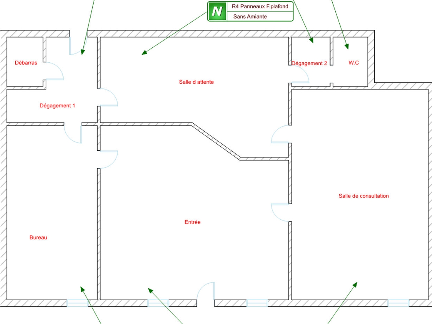 Locaux à vendre - 67m2 - Mérignac (33700)