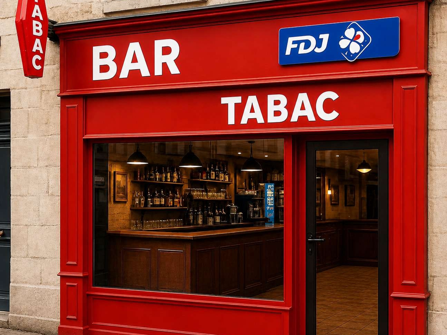 Vente bar tabac FDJ à l'est du département Aube
