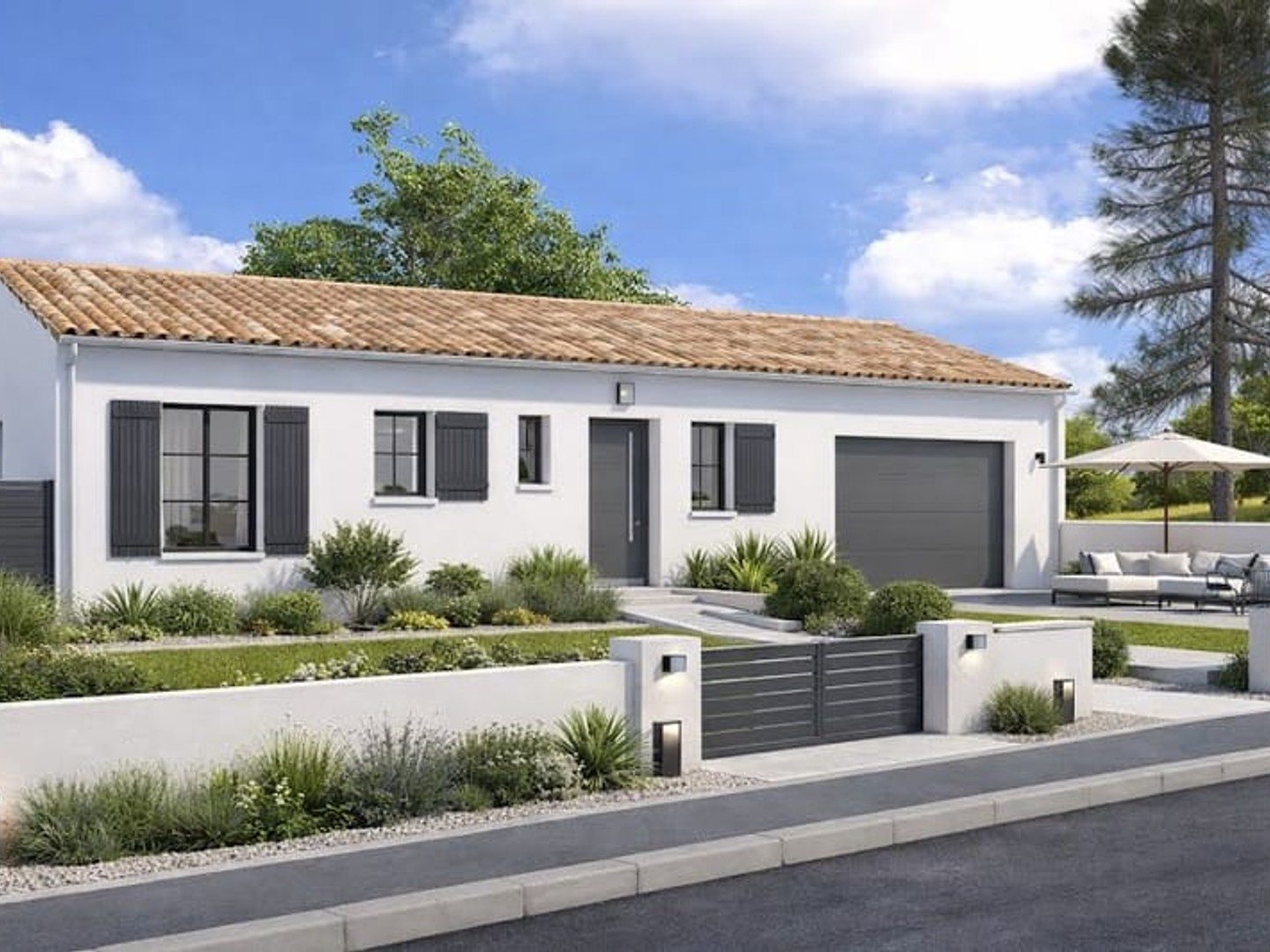 Terrain à vendre - 420m2 - Prignac-Et-Marcamps (33710)