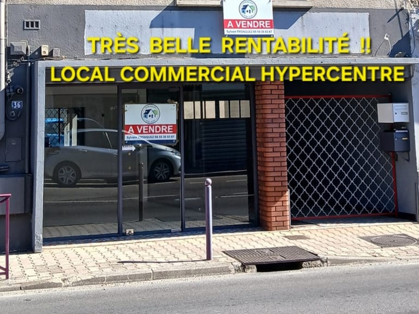Local commercial Hypercentre, belle rentabilité