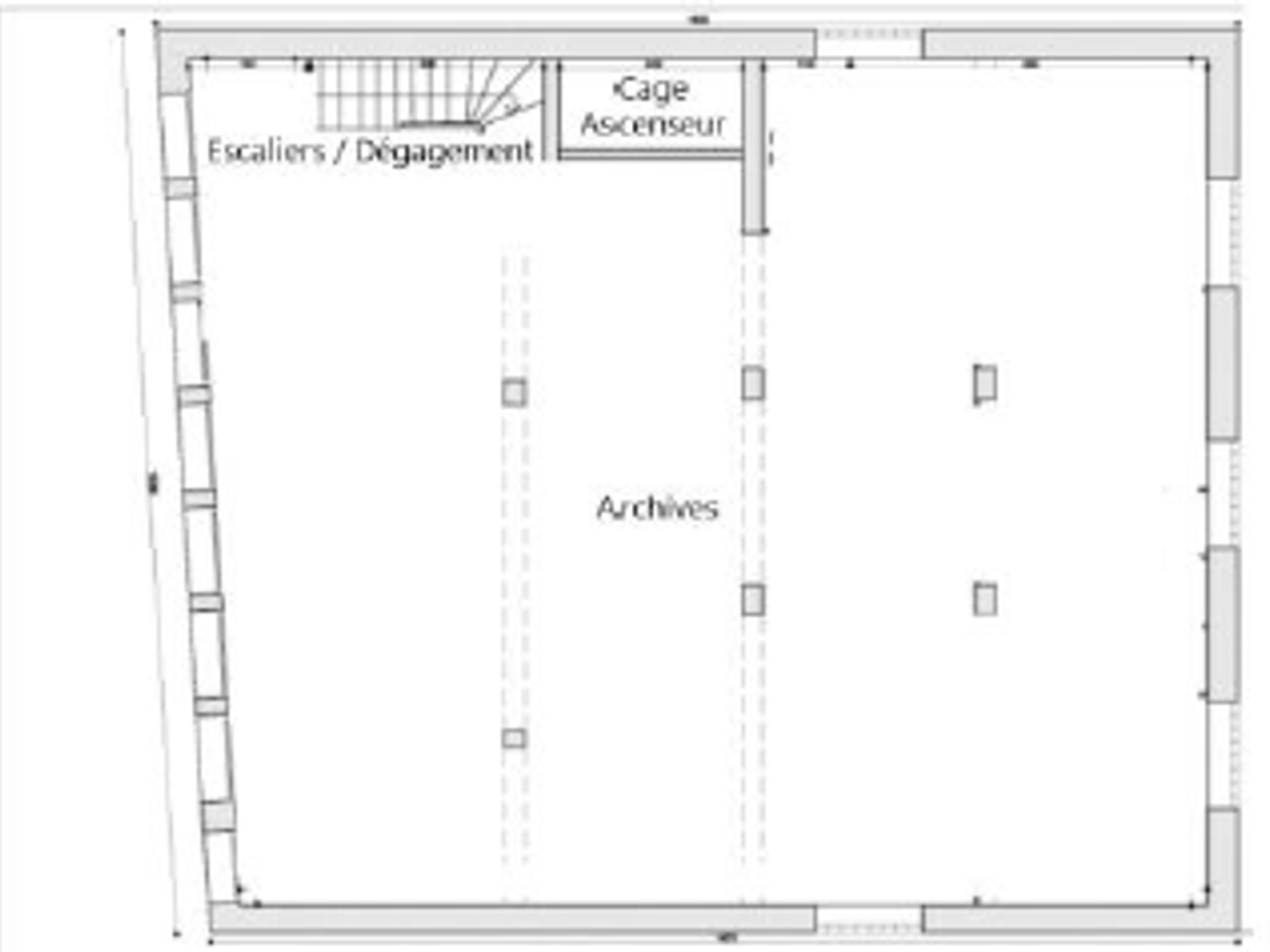 Immeuble à vendre - 965m2 - Valence (26000)
