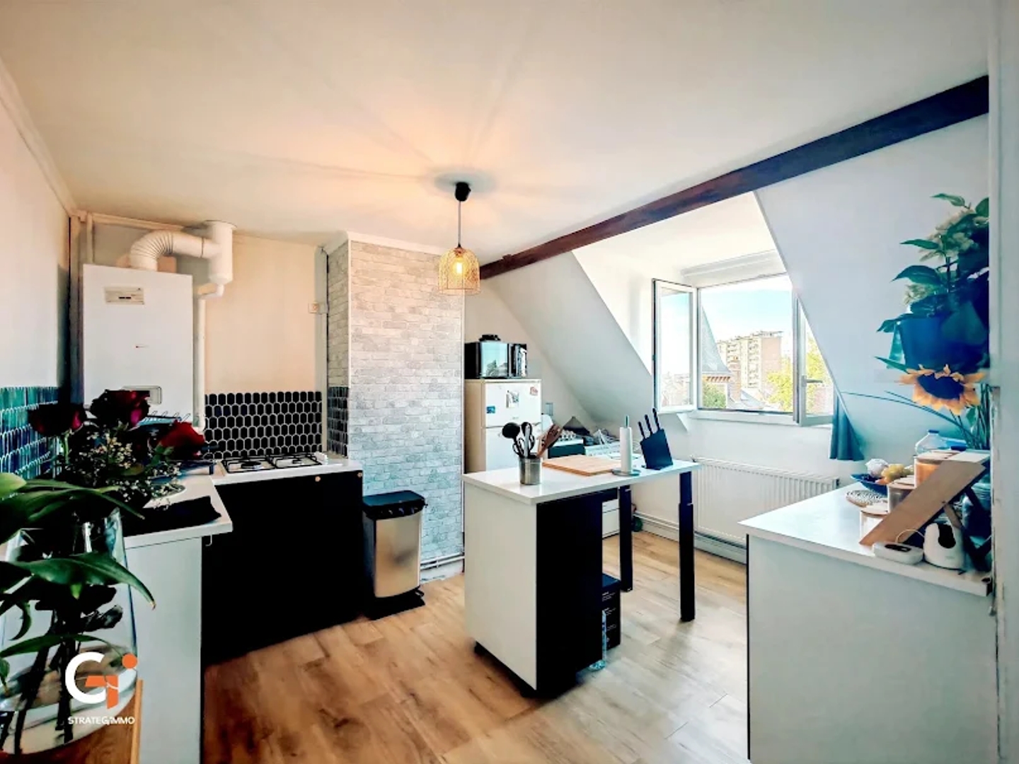 Appartement à vendre - 3 pièces - 55m2 - Sotteville-Lès-Rouen (76300)