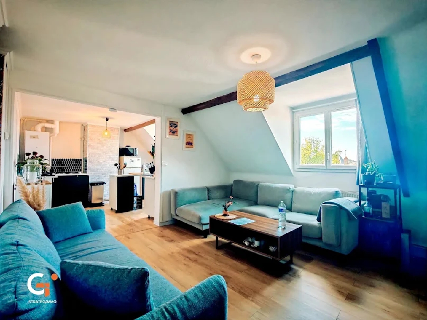 Appartement à vendre - 3 pièces - 55m2 - Sotteville-Lès-Rouen (76300)