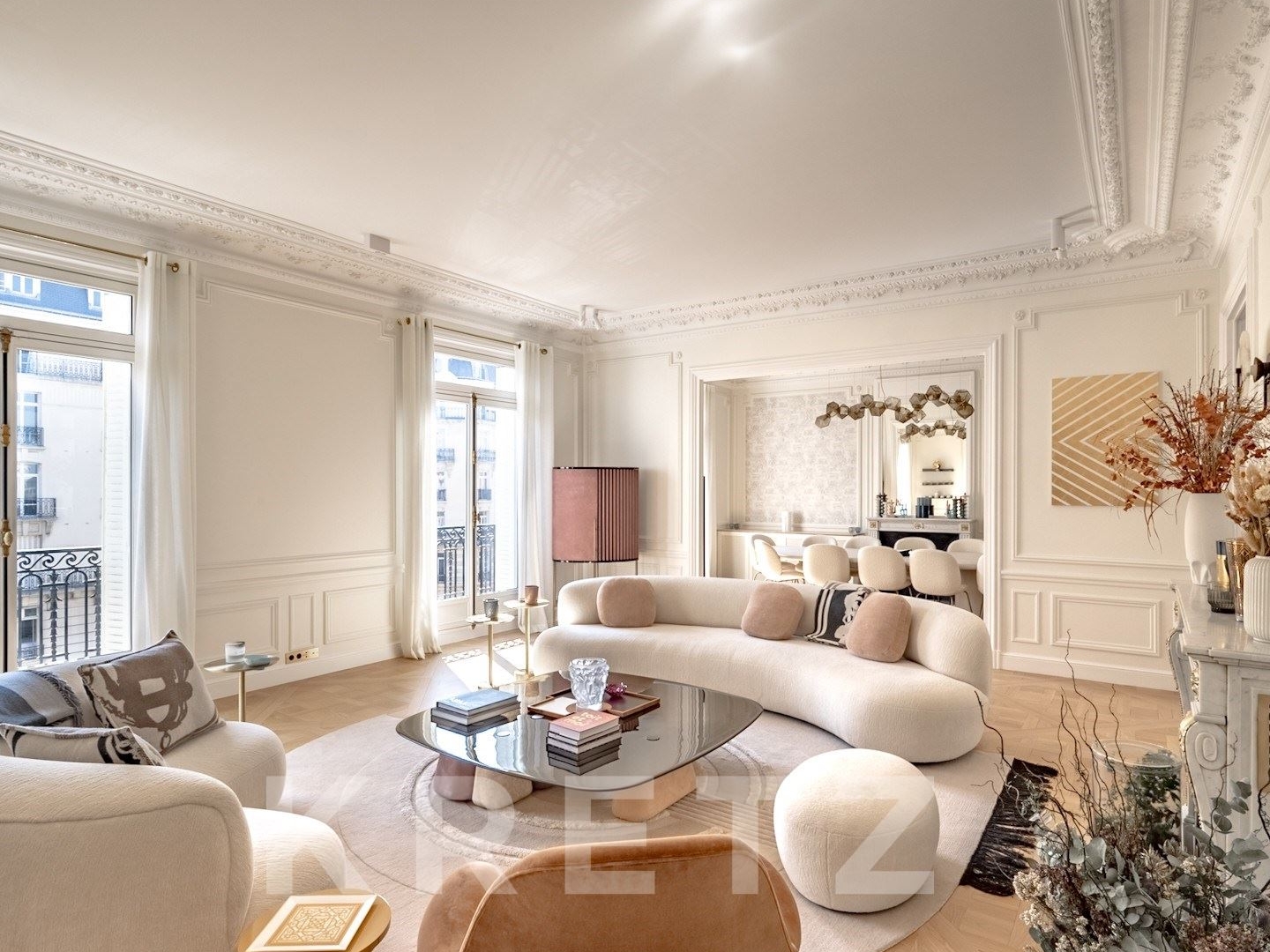 Appartement à vendre - 8 pièces - 318m2 - Paris 16e (75016)