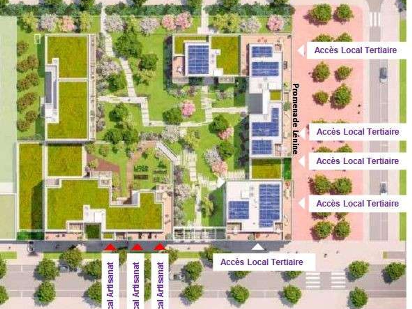 Locaux activités neufs 11m² à Vaulx en Velin
