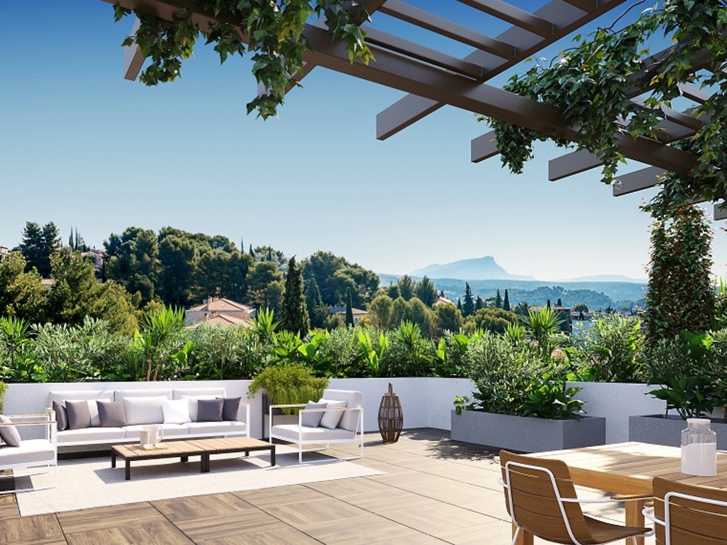 Appartement à vendre - 4 pièces - 94m2 - Aix-En-Provence (13100)