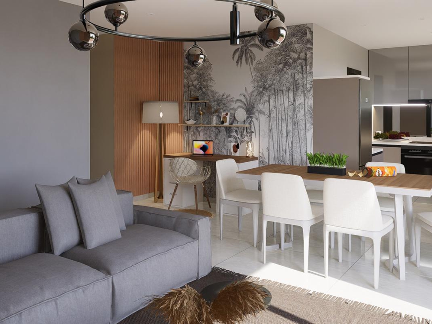 Terrain + maison 77 m²