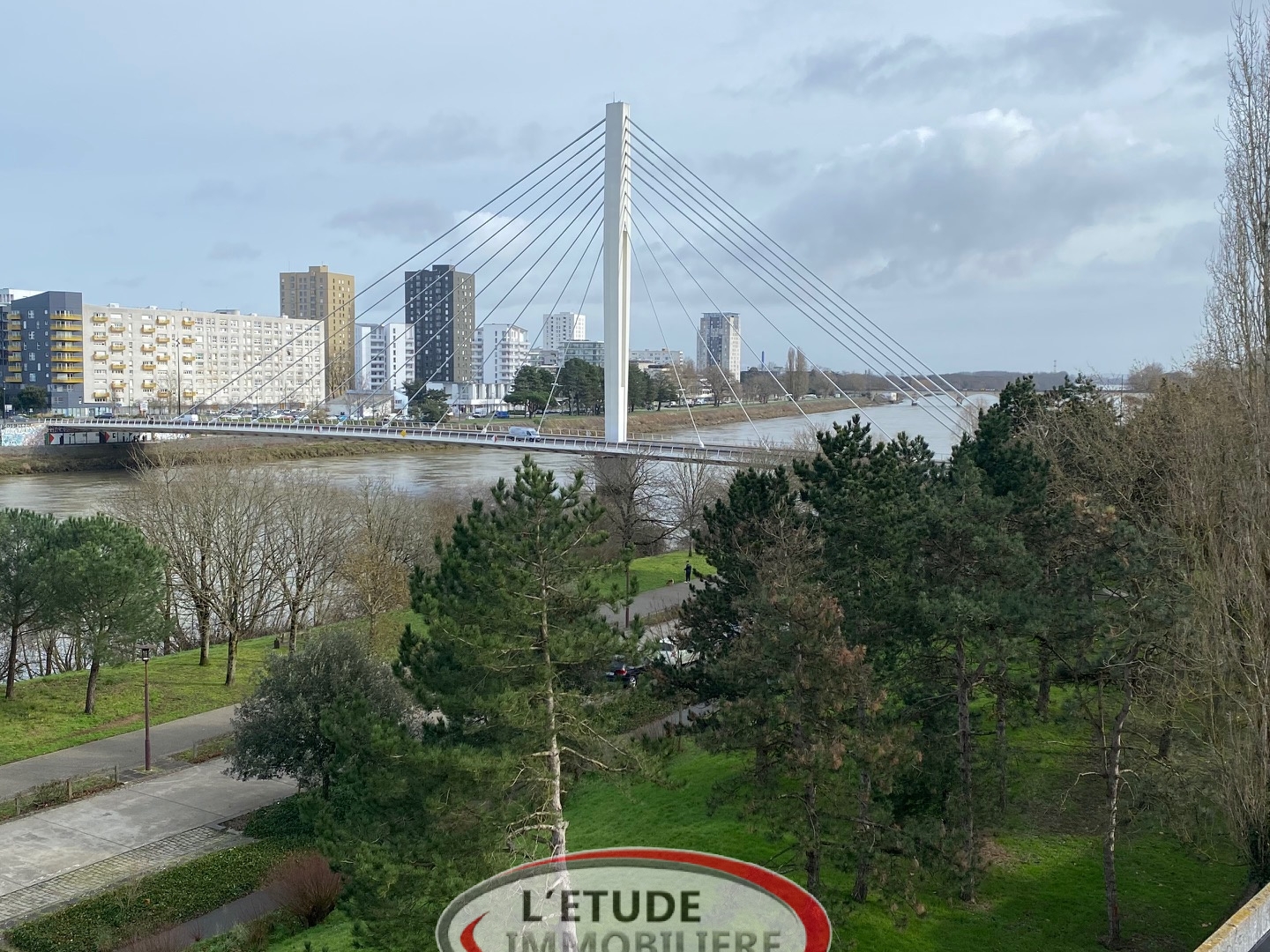 Nantes, secteur Beaulieu, appartement T2 avec locataire en place