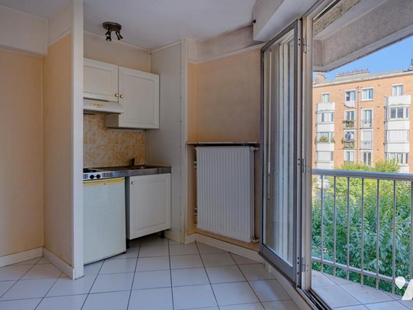 Appartement à vendre - 1 pièce - 21m2 - Paris 17e (75017)