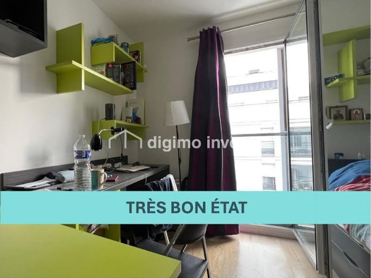 Appartement 1 pièce 19 m²