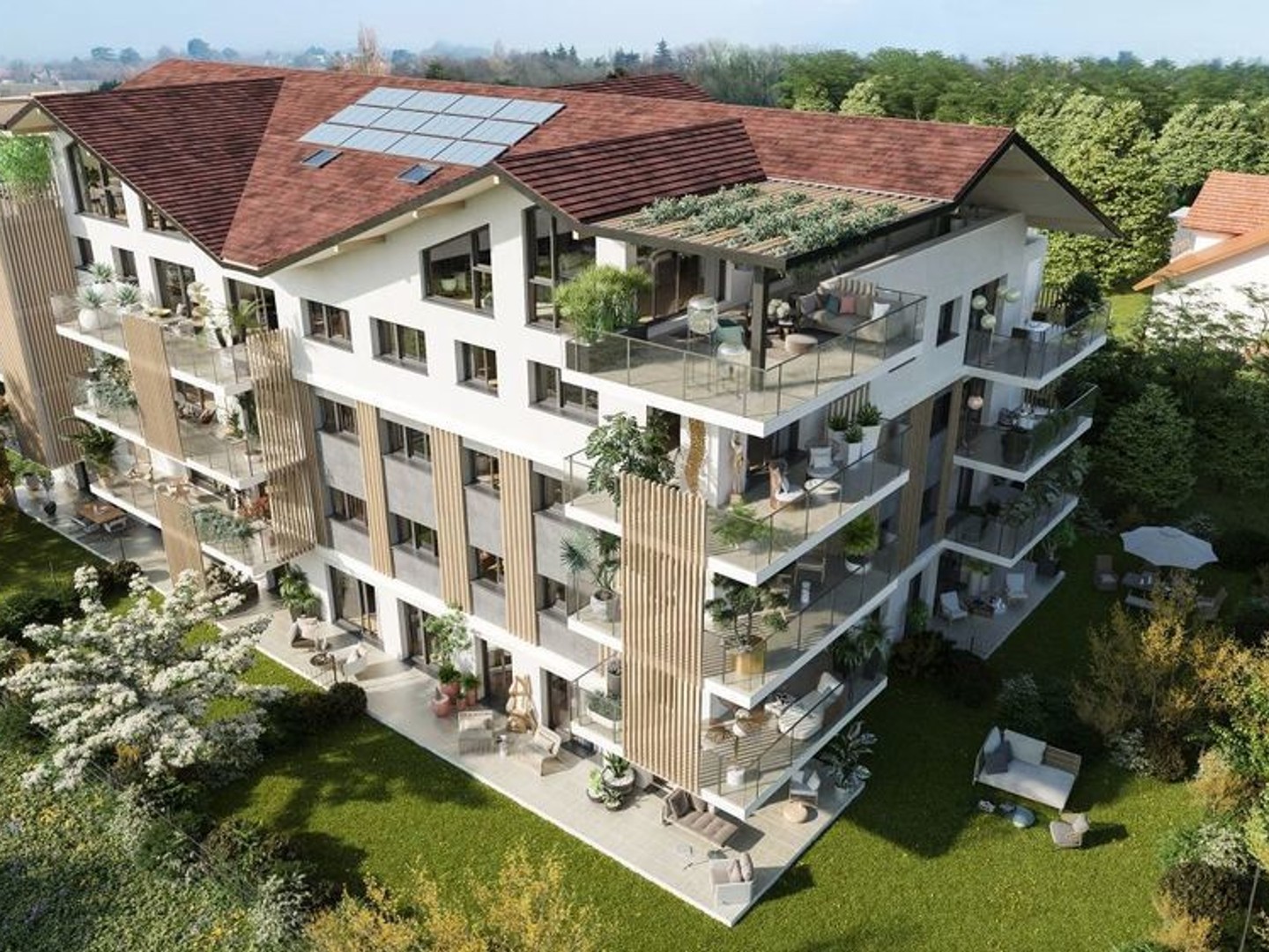 Charmant T2 avec balcon et parking Proche Genève