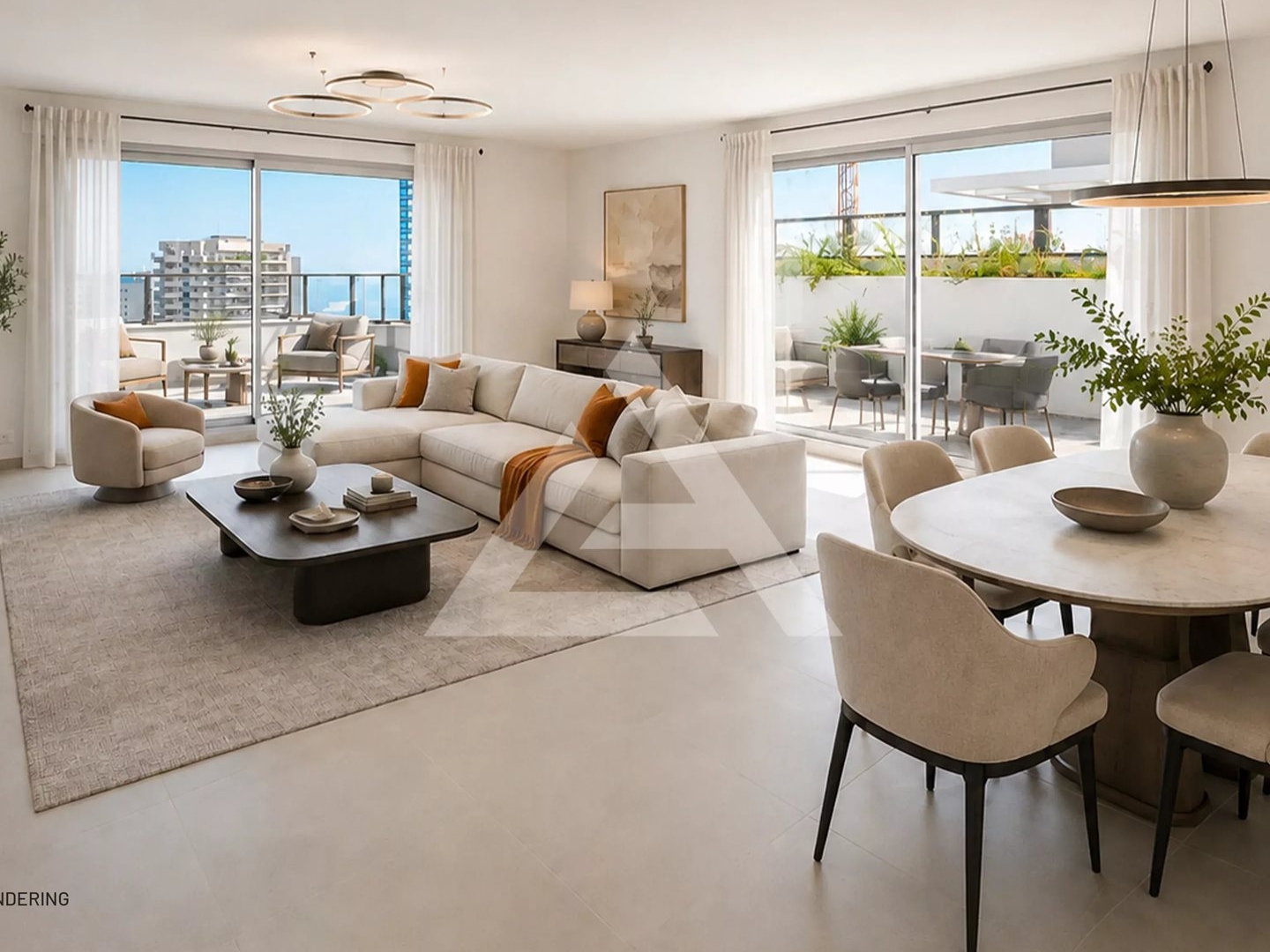 Alta Mare - Beausoleil - 5 Pieces - Residence Neuve Aux Portes De Monaco