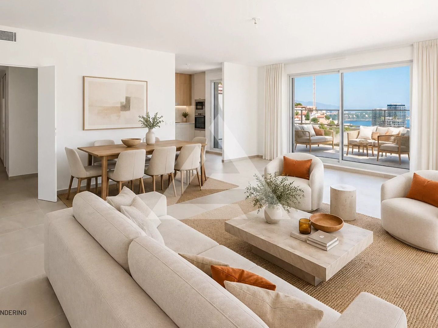 Appartement à vendre - 5 pièces - 139m2 - Beausoleil (06240)