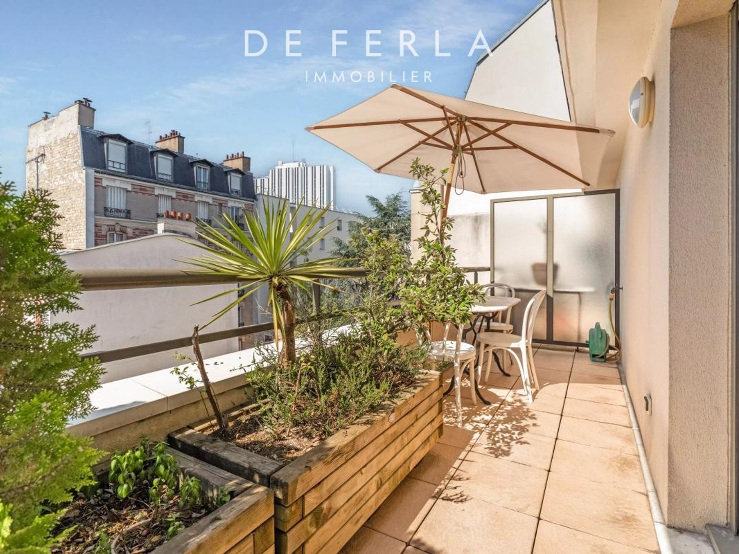 Duplex avec terrasse et parking - 75014