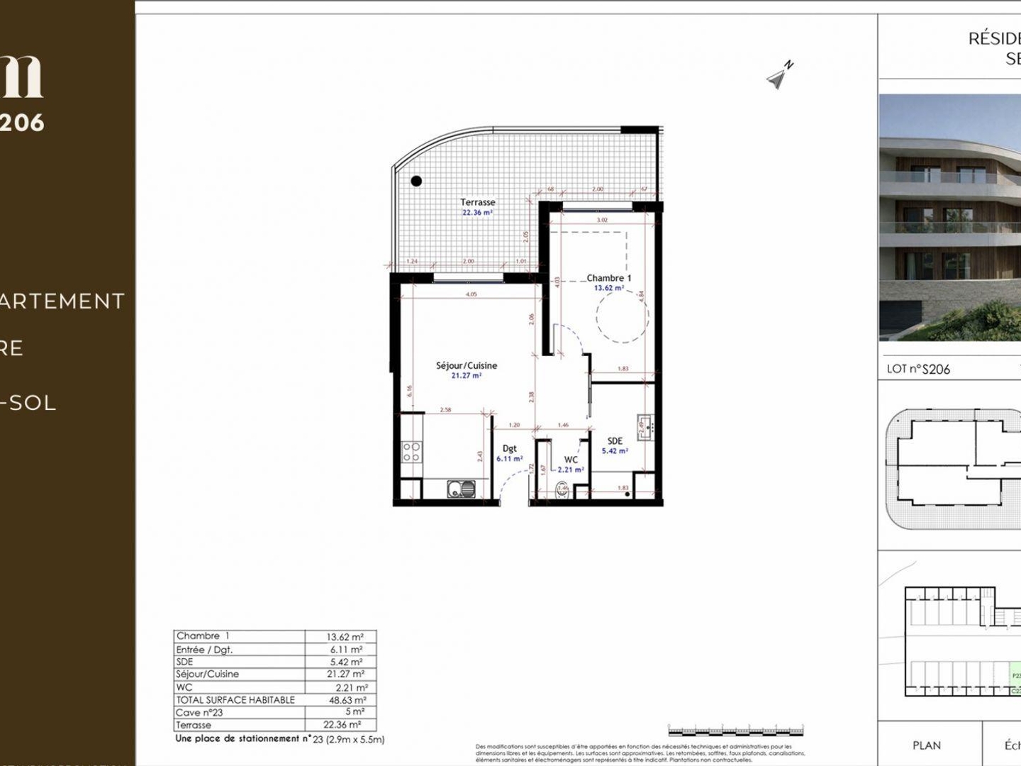 Appartement à vendre - 6 pièces - 49m2 - Saumur (49400)