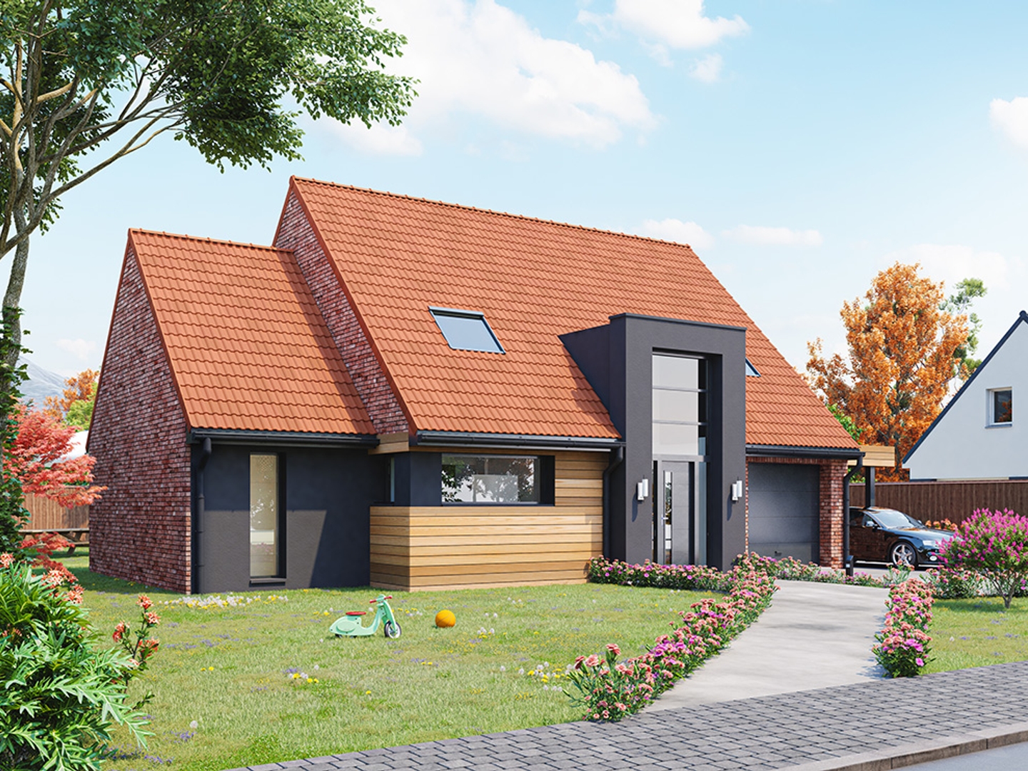 Terrain + maison 130 m²