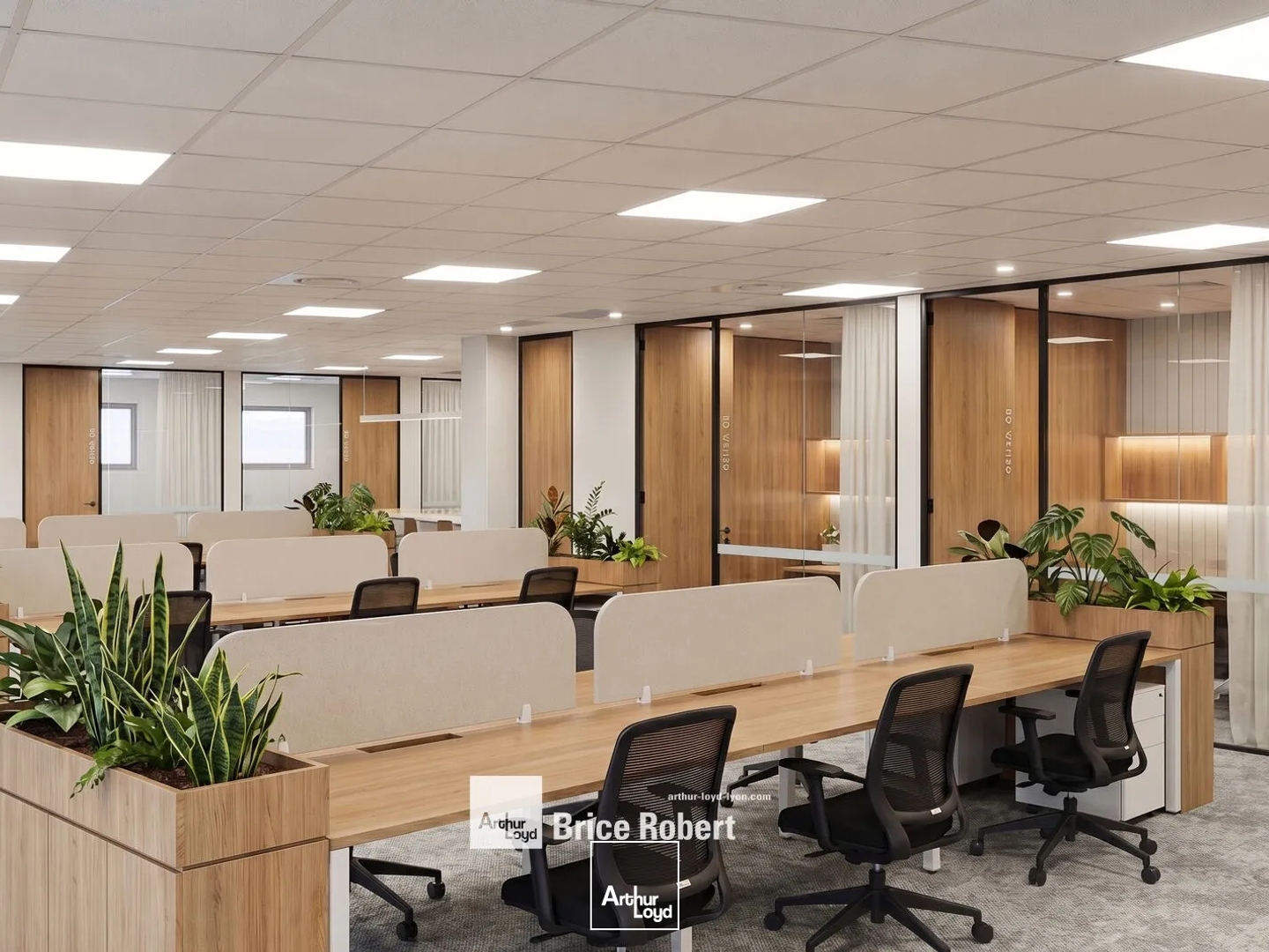 Bureaux à vendre - 326m2 - Saint-Priest (69800)