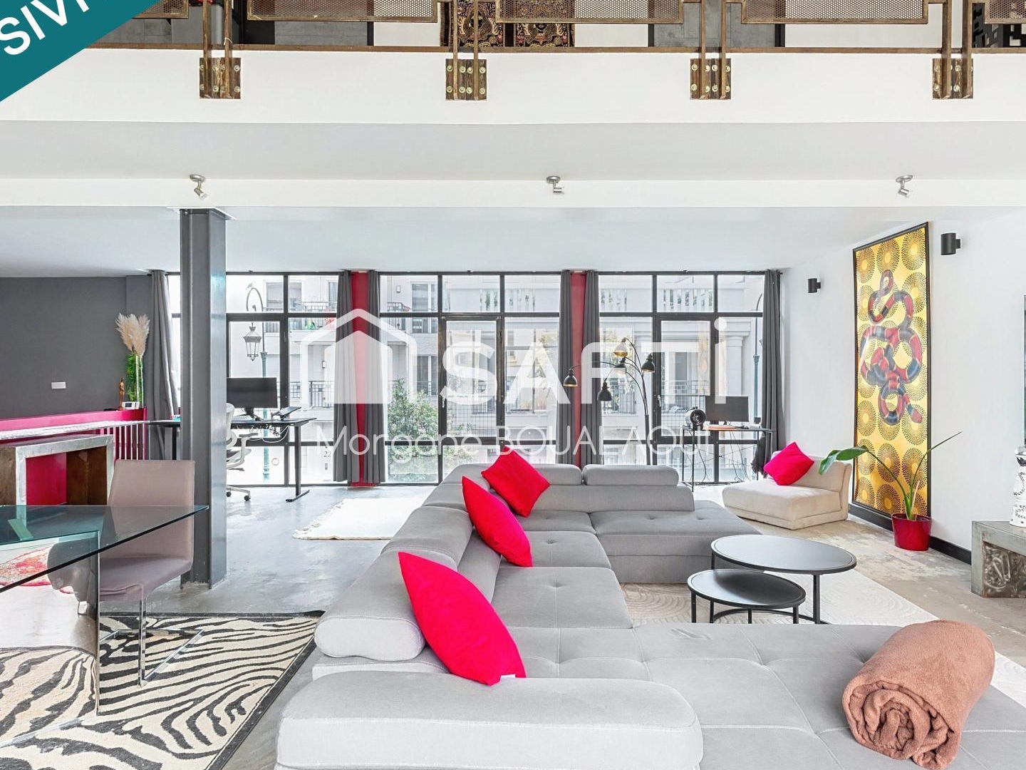 SUPERBE LOFT - 6 PIÈCES - BUREAUX & BOX - 260 M²