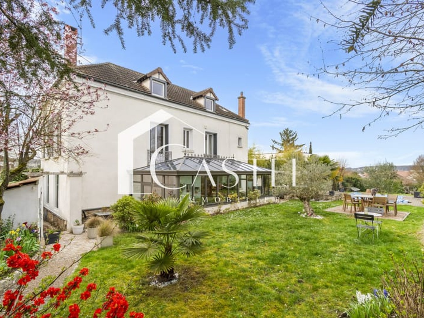 Orgeval, maison ancienne, 8 pièces - 253m2