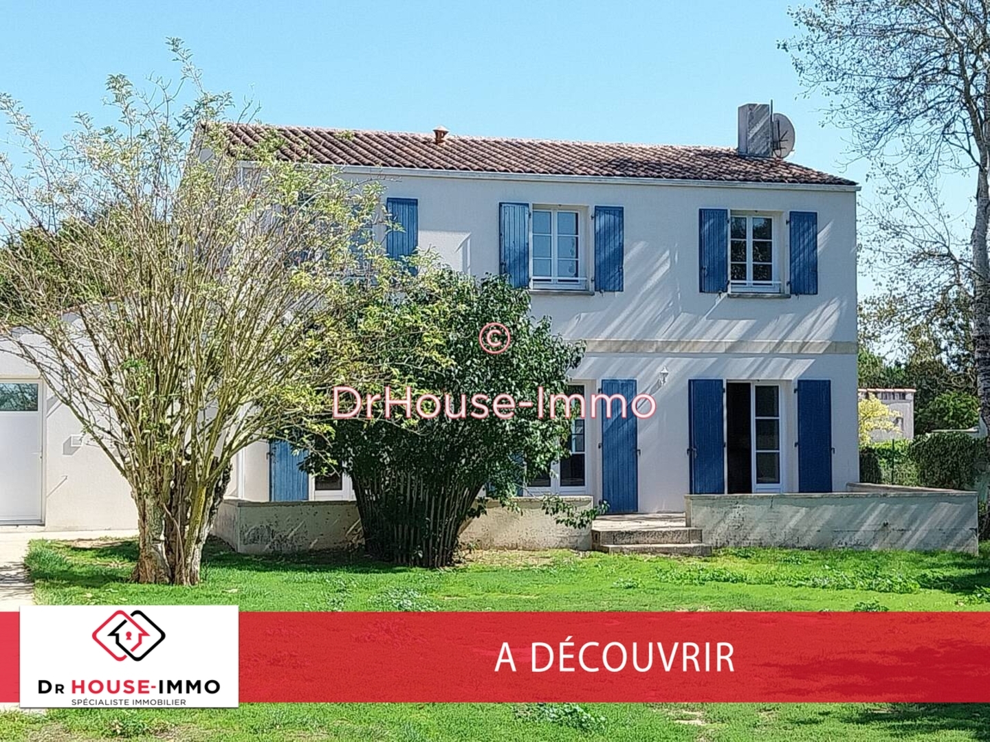 Maison à vendre - 7 pièces - 160m2 - Saint-Ouen-D'aunis (17230)