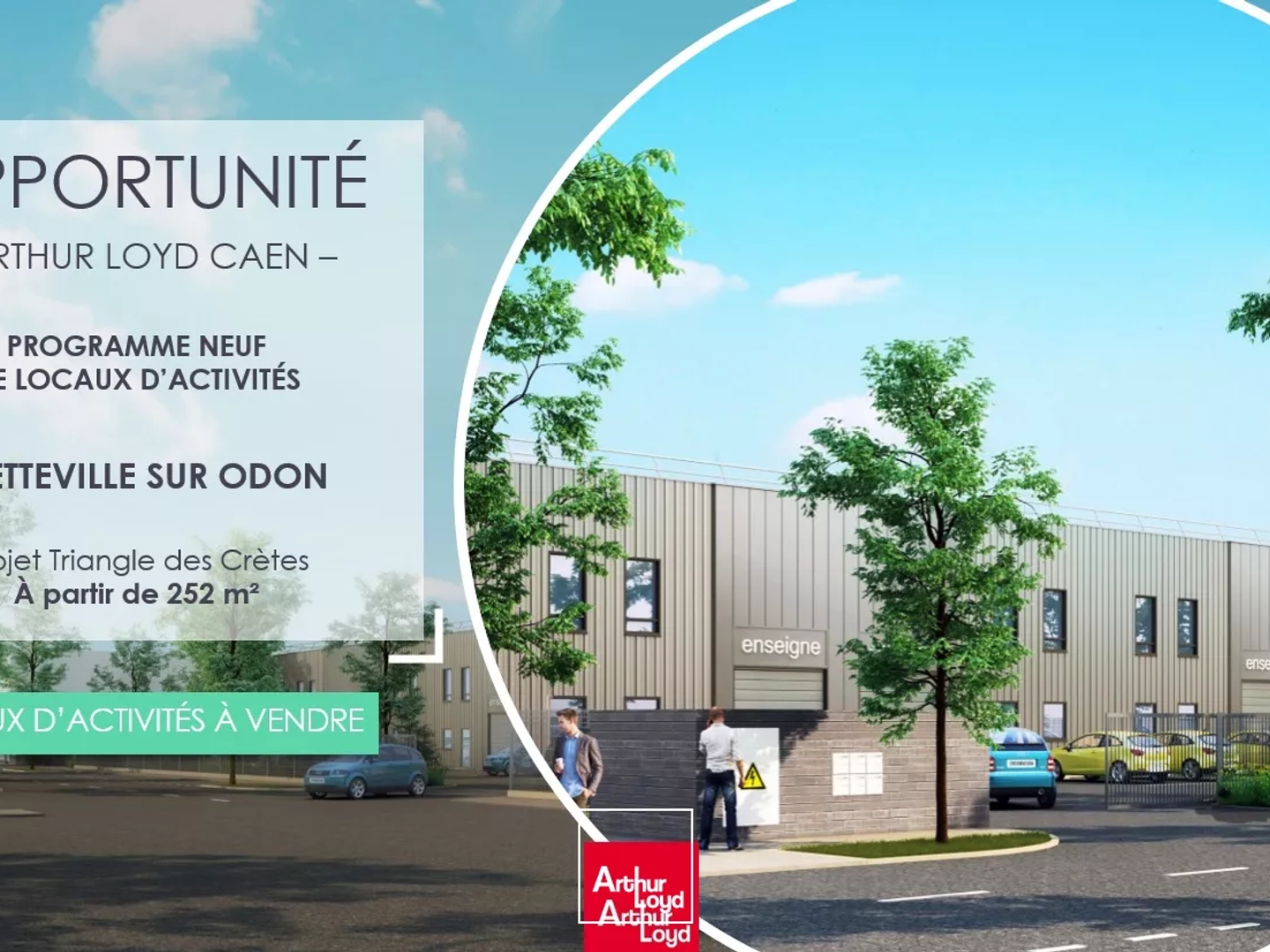 Local d'activité Bretteville Sur Odon 348 m2