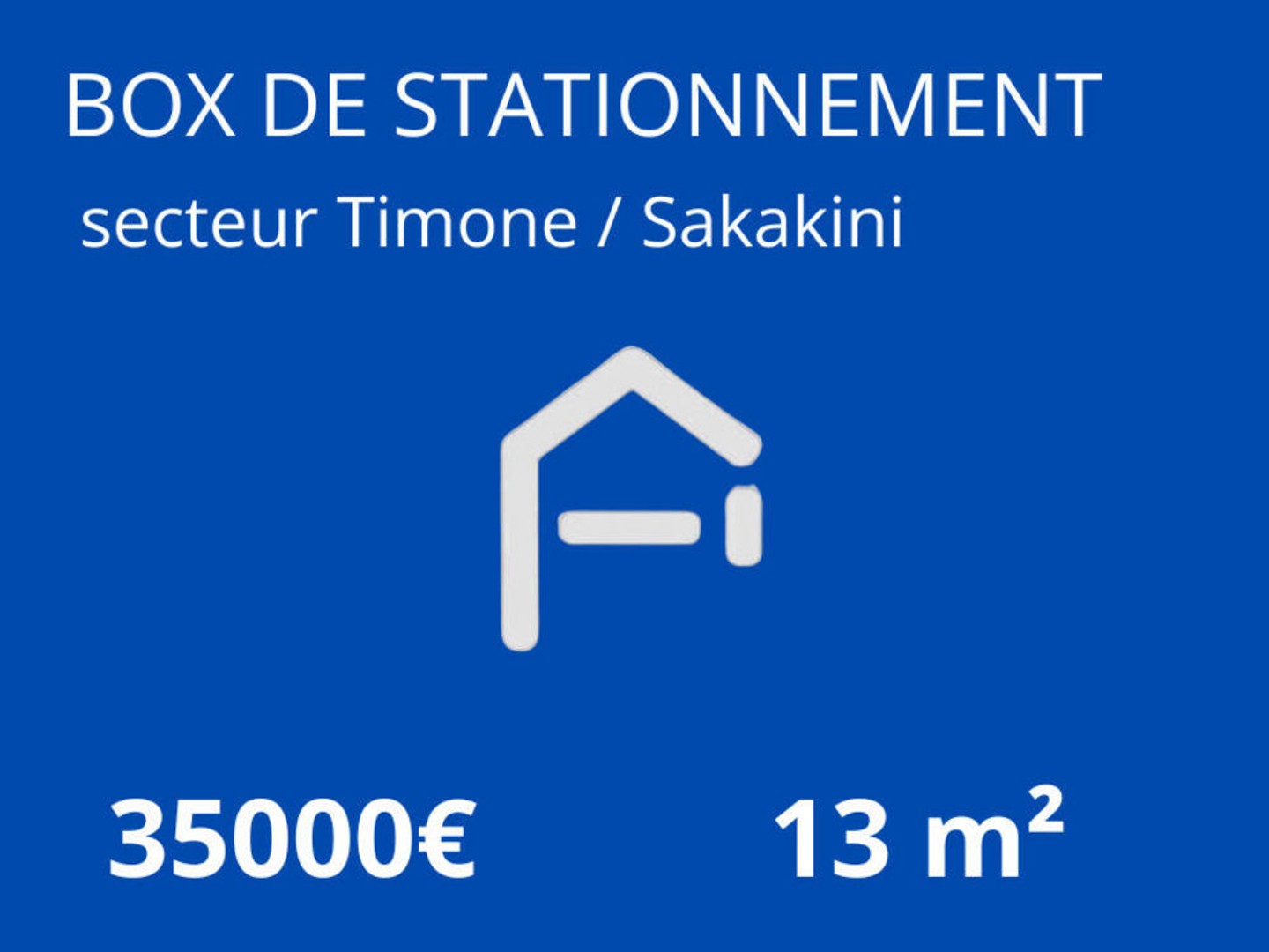 BOx secteur timone 13m²