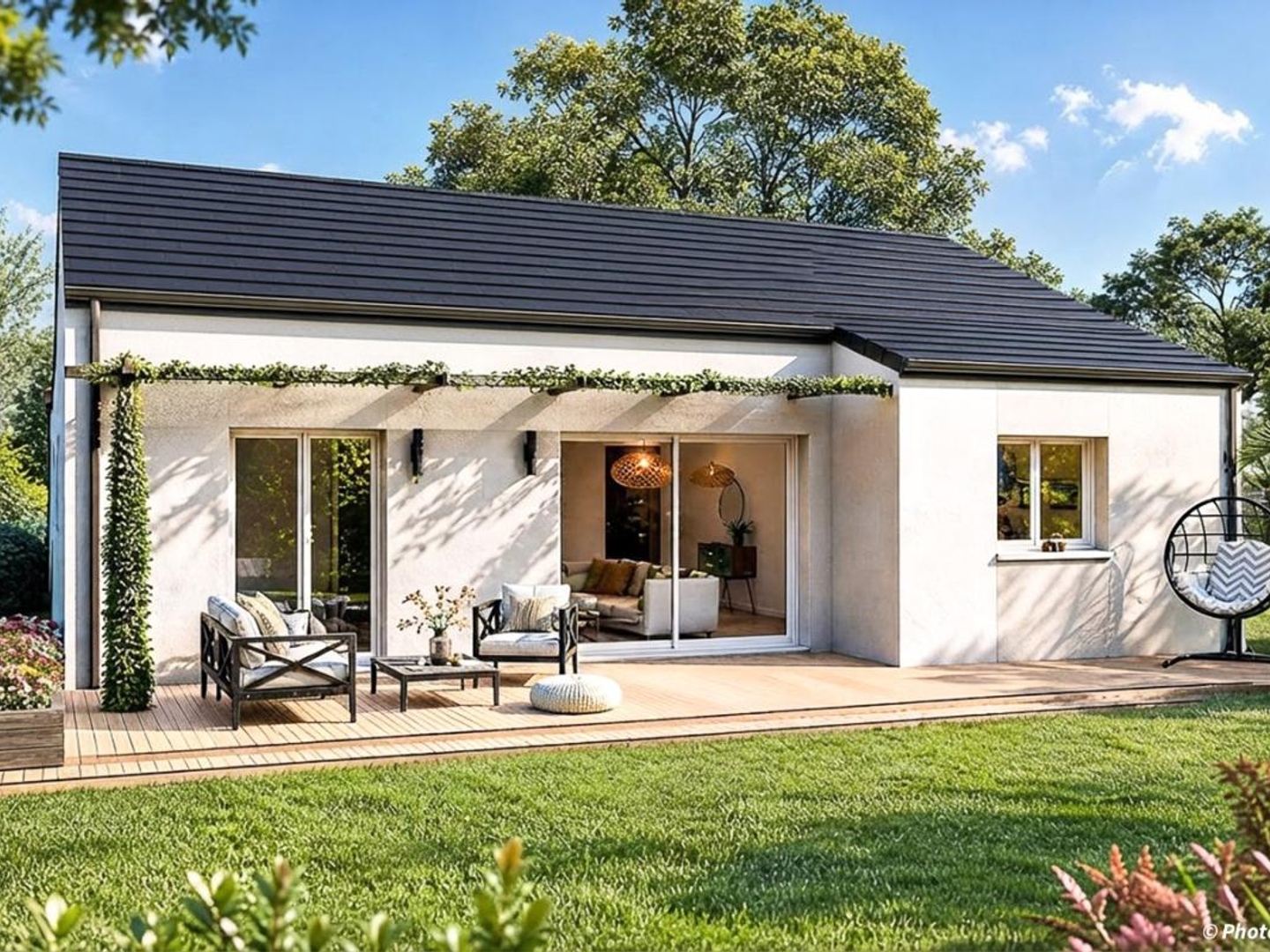 Terrain + maison 79 m²
