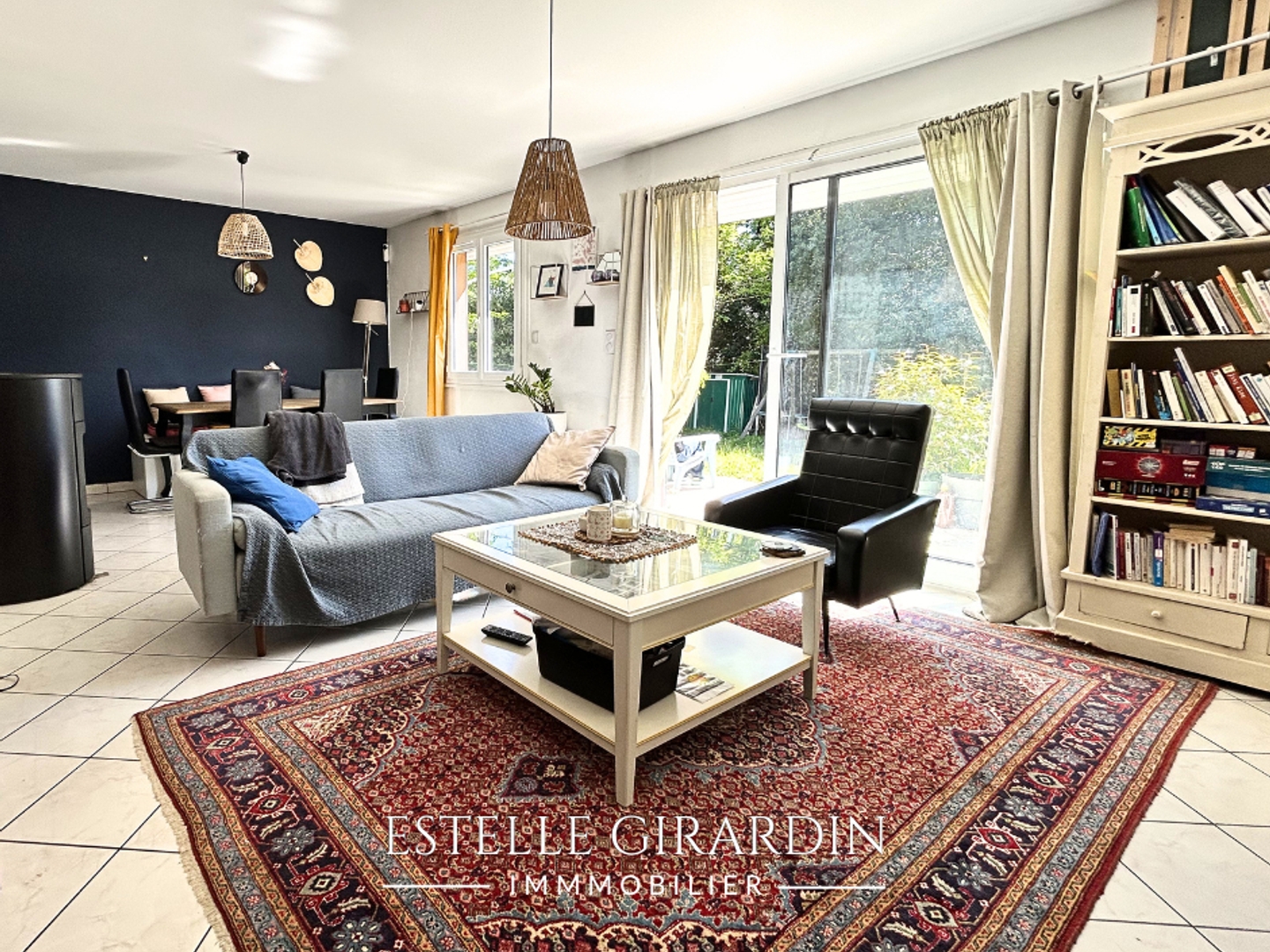 Plain-pied 125 m² dans le bourg de Carquefou - 3 chambres + bureau - Jardin