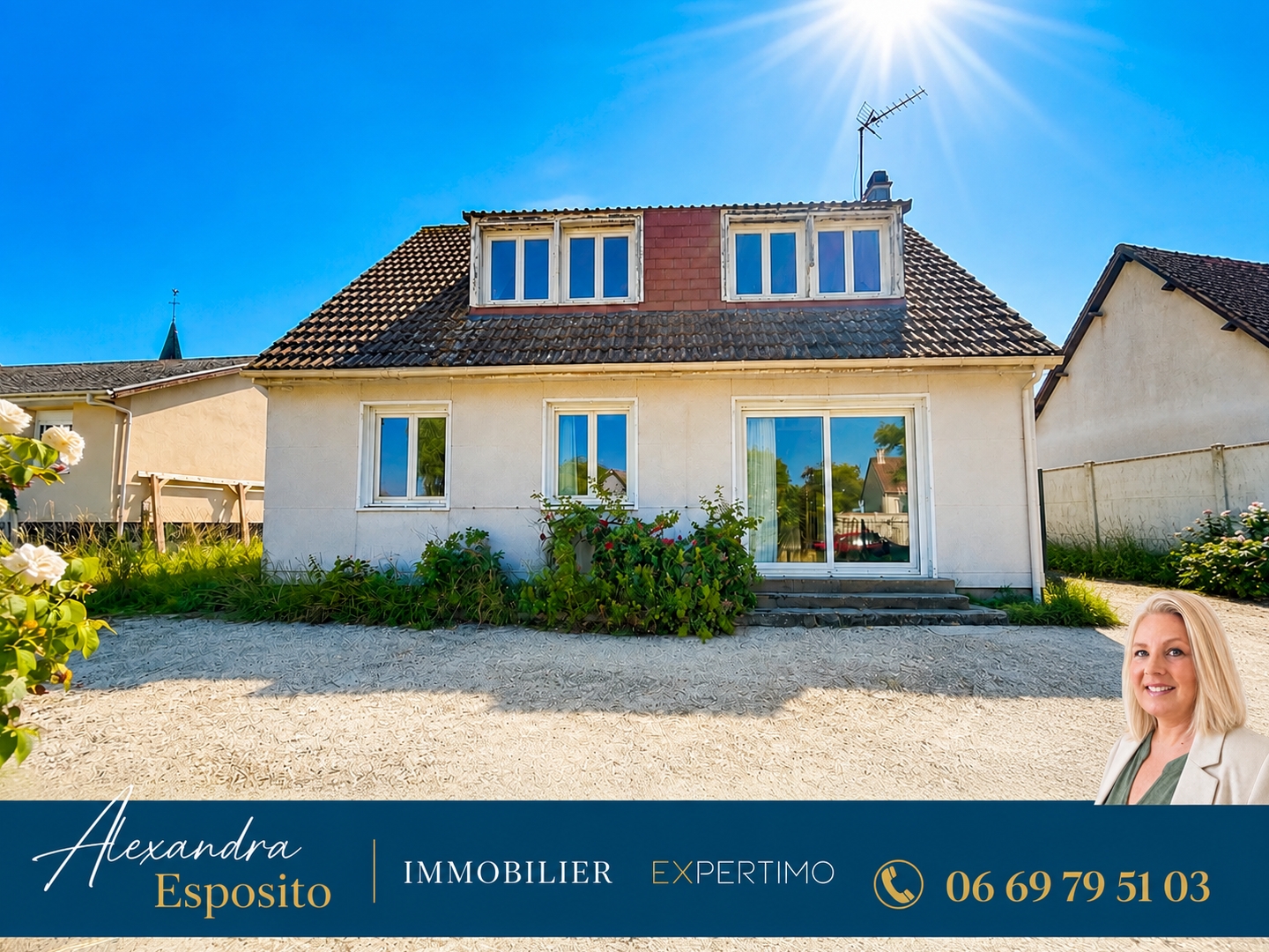 MAISON FAMILIALE DE 120 M² À RÉNOVER - 5 CHAMBRES + BUREAU - JARDIN CLOS - DPE C