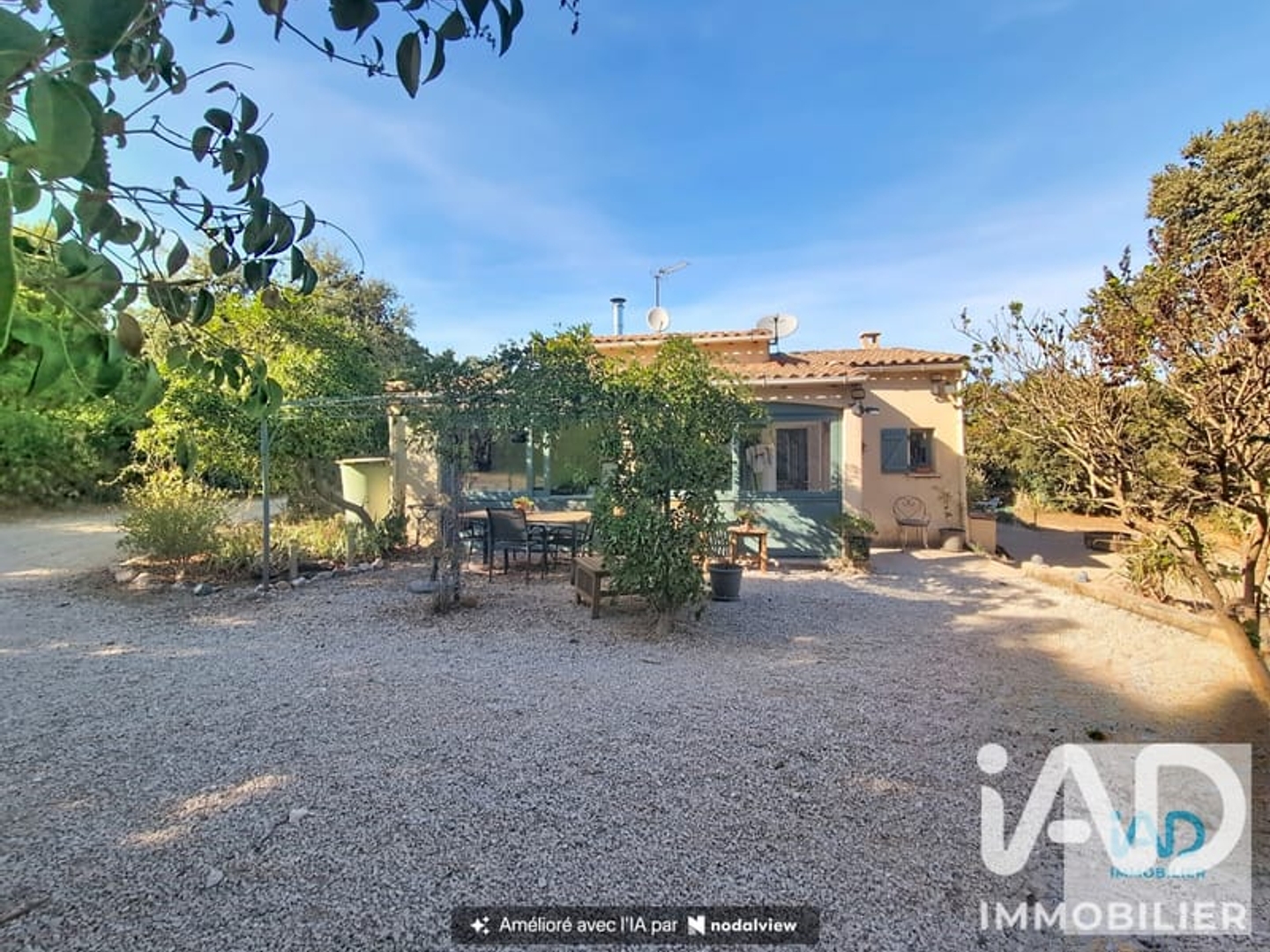 Maison à vendre - 2 pièces - 44m2 - Cabrières (30210)