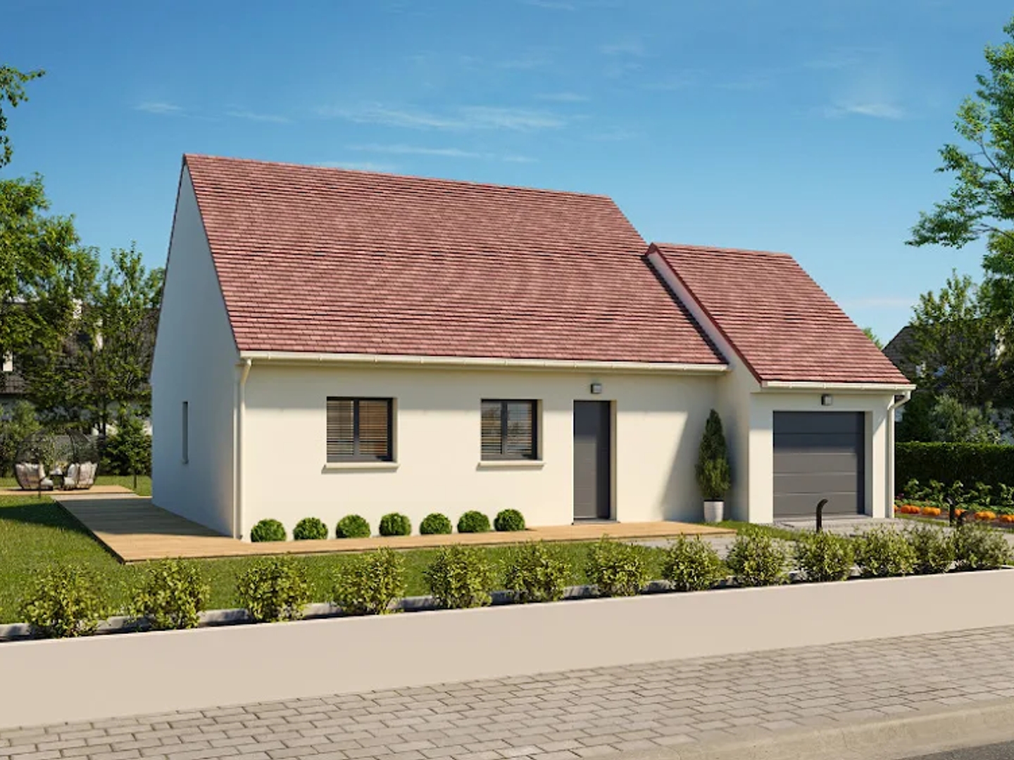 Maison à vendre - 3 pièces - 71m2 - Poisvilliers (28300)