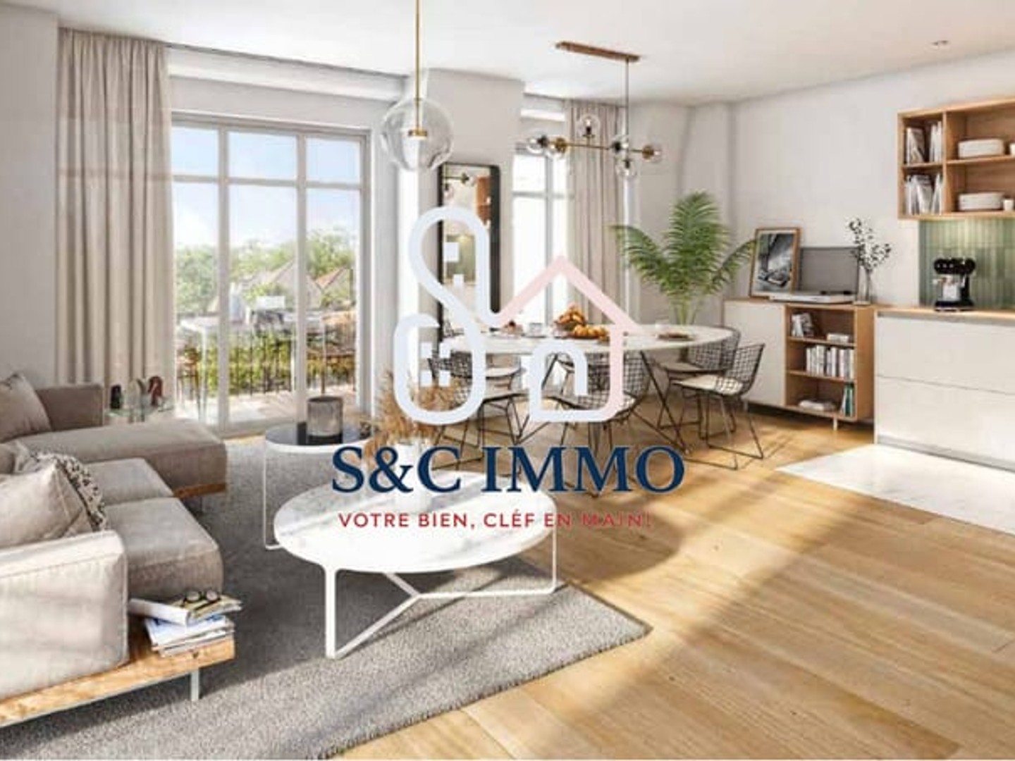 Appartement 4 pièces 80 m²