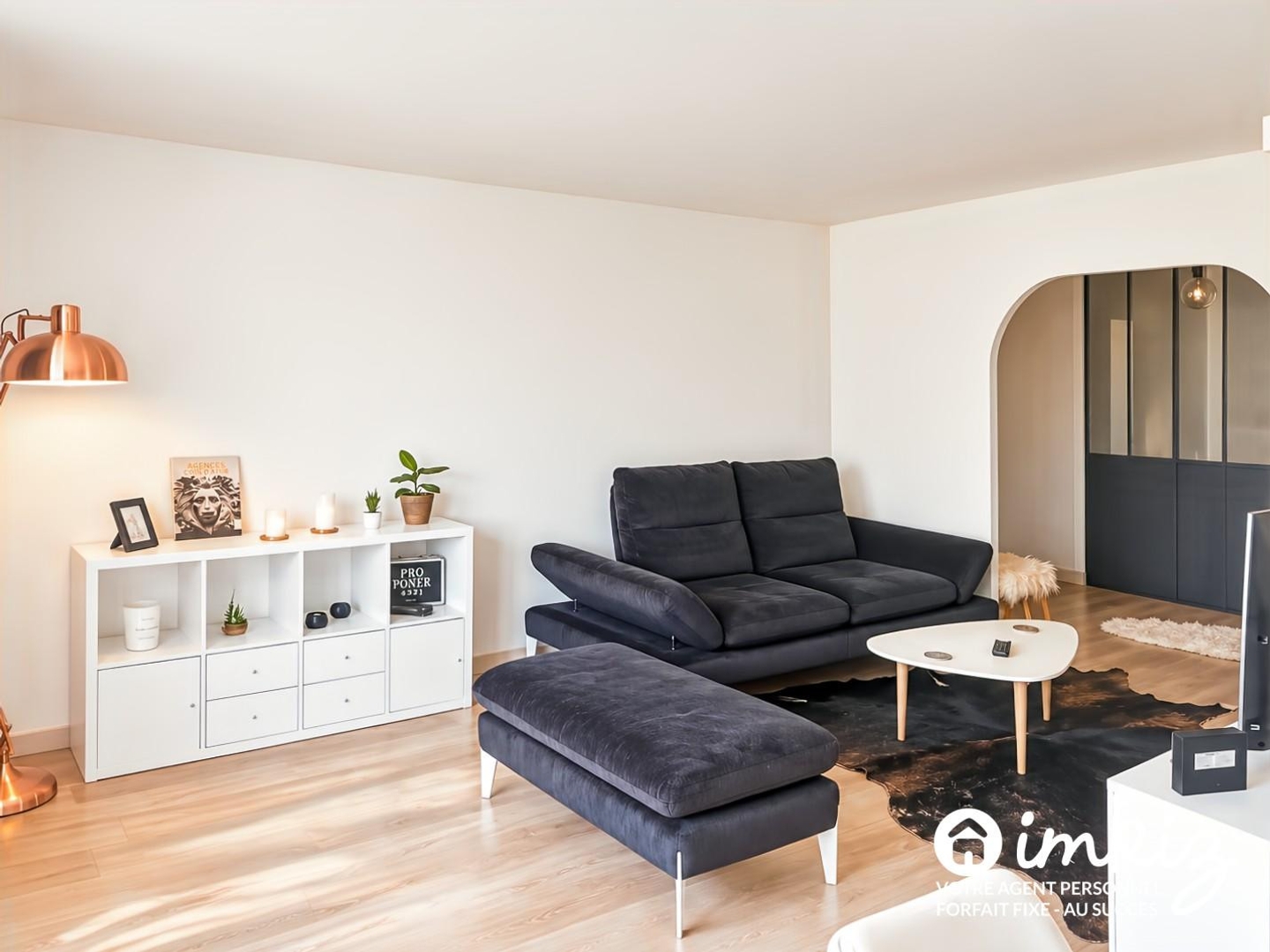 T4 rénové de 86 m² – Dernier étage – Balcon