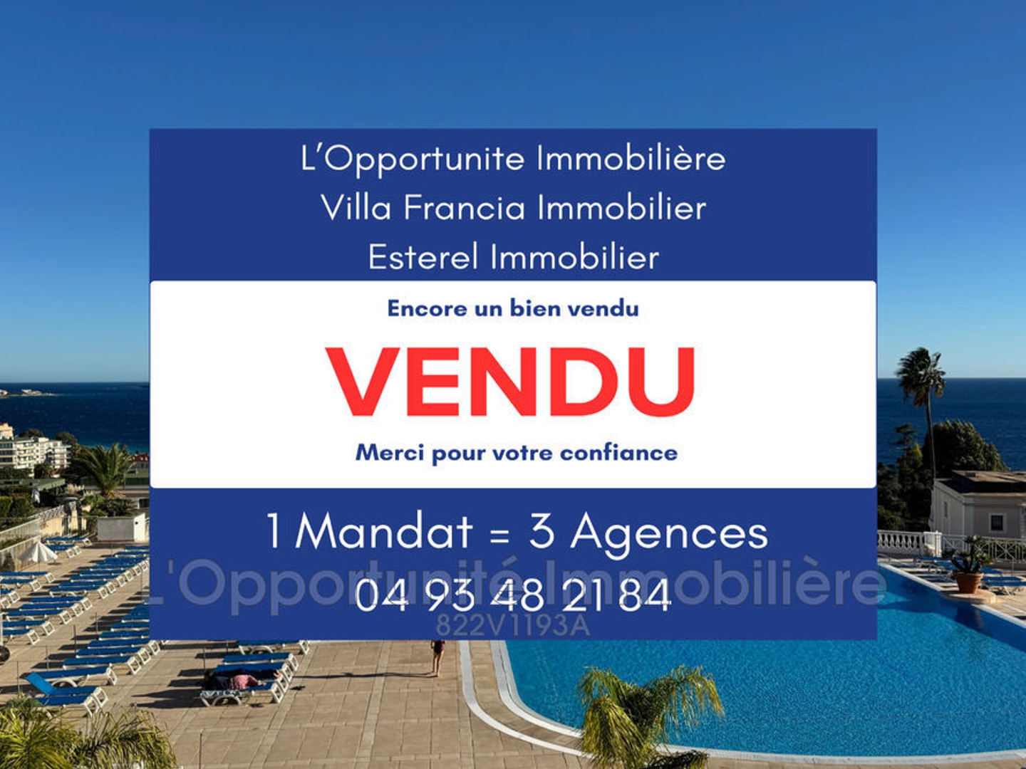 vente appartement 3 Pièce(s)