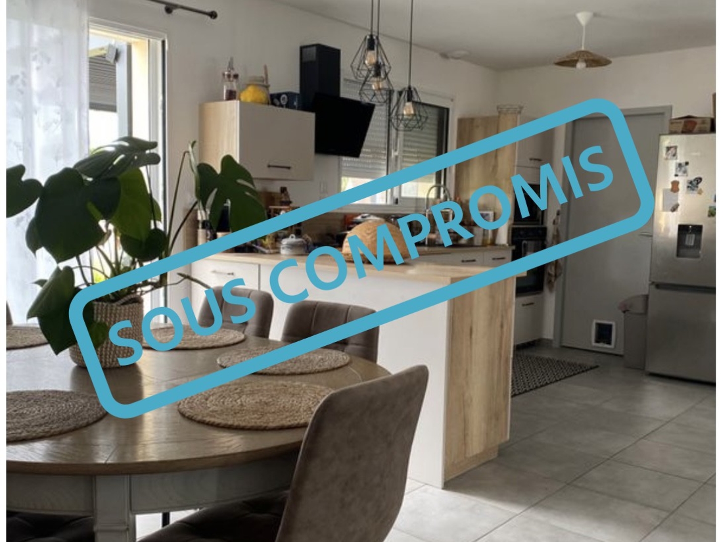 MAISON PLAIN-PIED possibilité d'aménager 2 chambres en plus LA CAMPAGNE EN VILLE étage aménageable