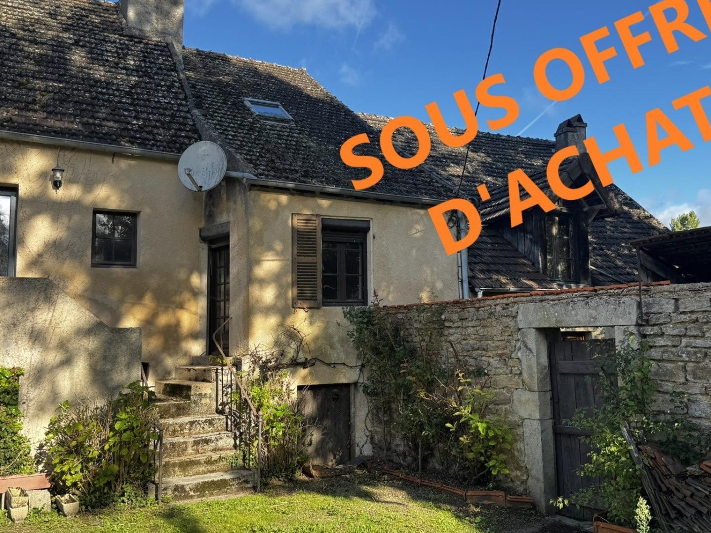 Maison en pierres avec charme et potentiel