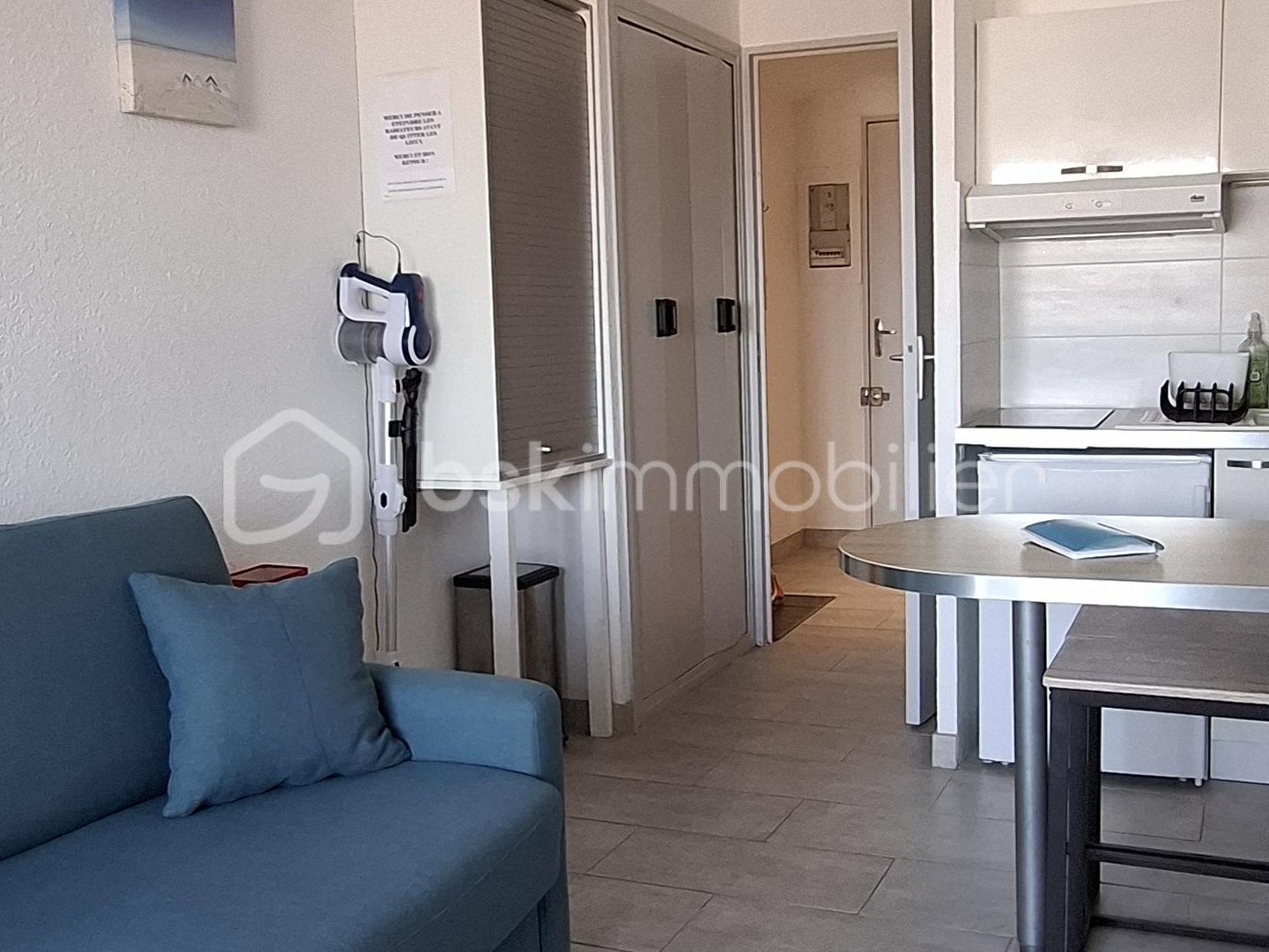 Studio 2 pièces 18 m²