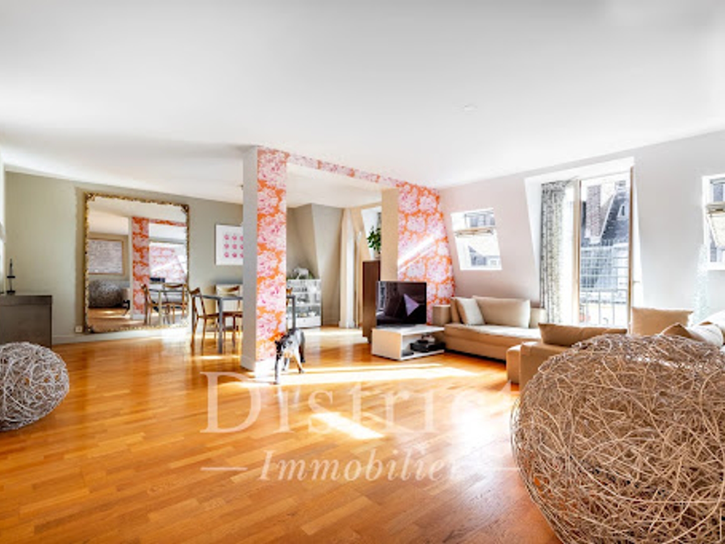 Appartement à vendre - 5 pièces - 114m2 - Paris 8e (75008)