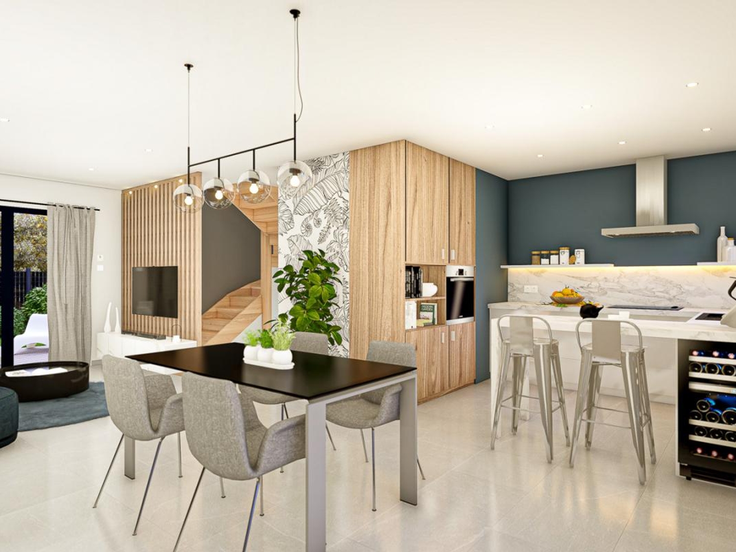Terrain + maison 75 m²